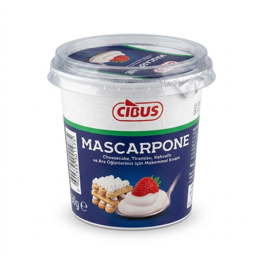CİBUS MASCARPONE 12 AD * 350 GR.