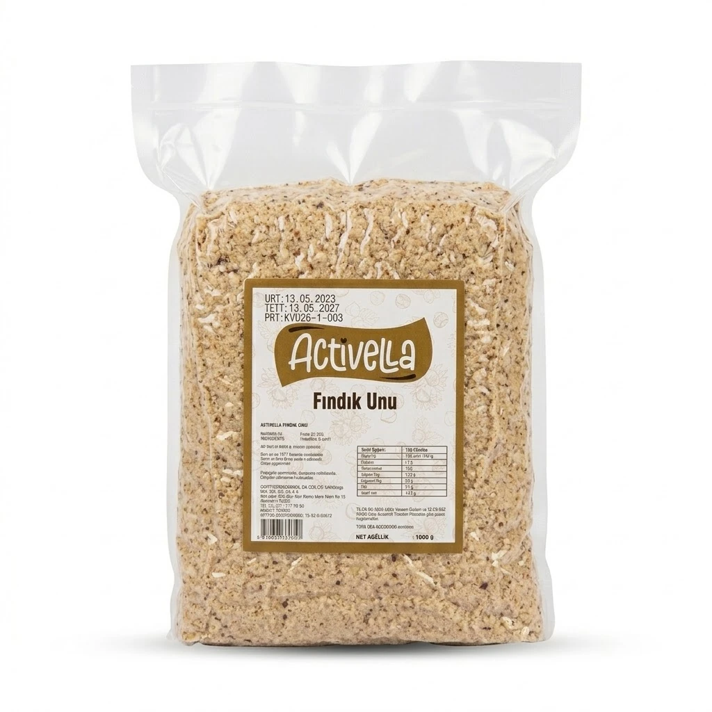 ACTİVELLA KAVRULMUŞ FINDIK UNU 1 KG