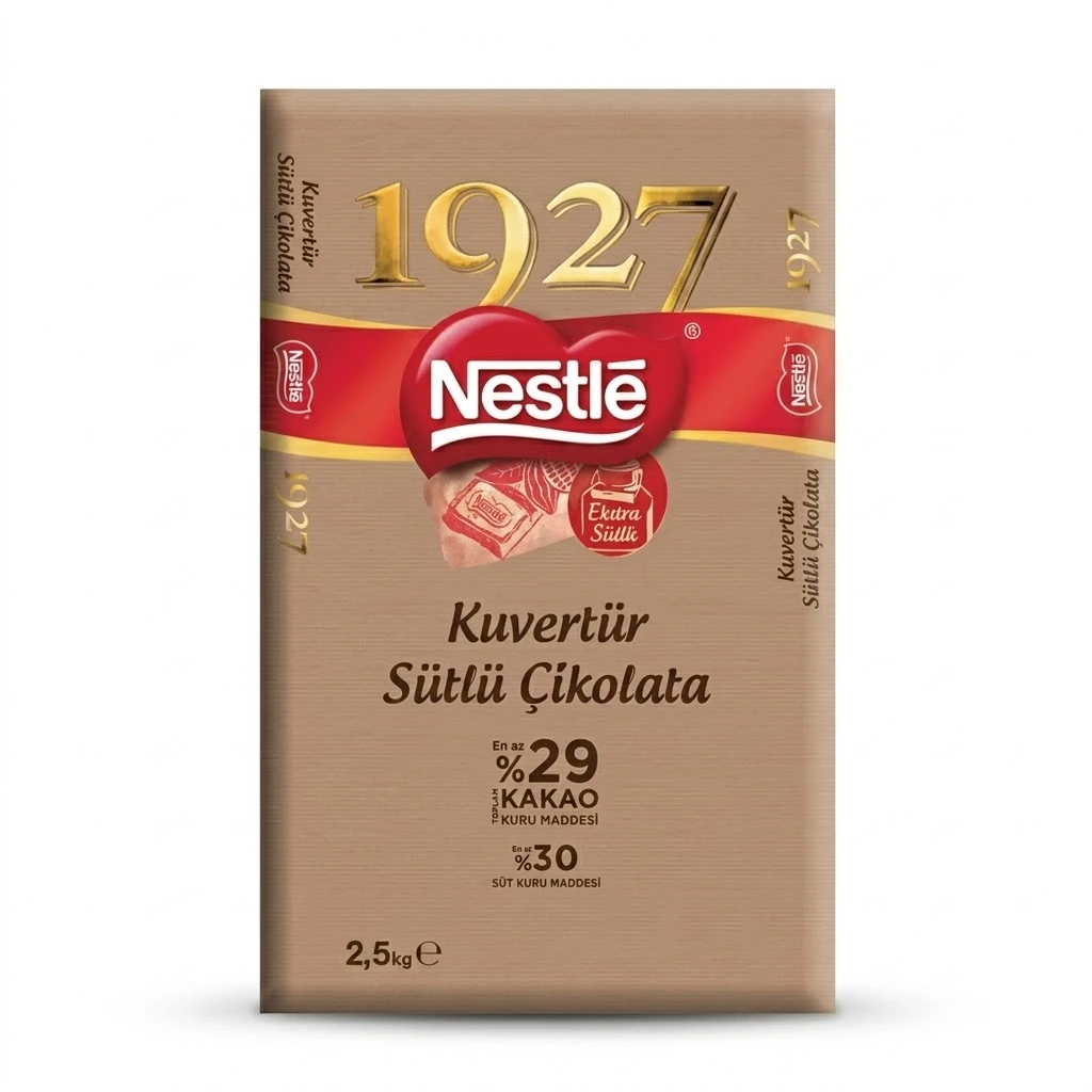 NESTLE 1927 KUVERTUR SÜTLÜ  8*2.5 KG