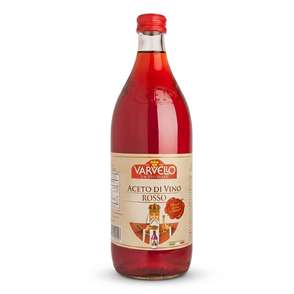 VARVELLO ŞARAP SİRKESİ  KIRMIZI 1 LT * 12 AD