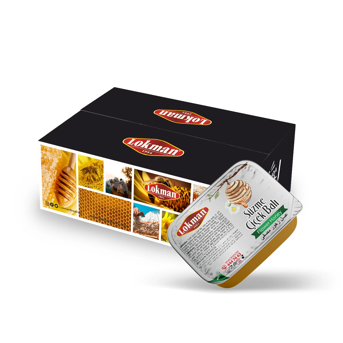LOKMAN 20 GR ÇİÇEK BAL PİKNİK * 100 AD