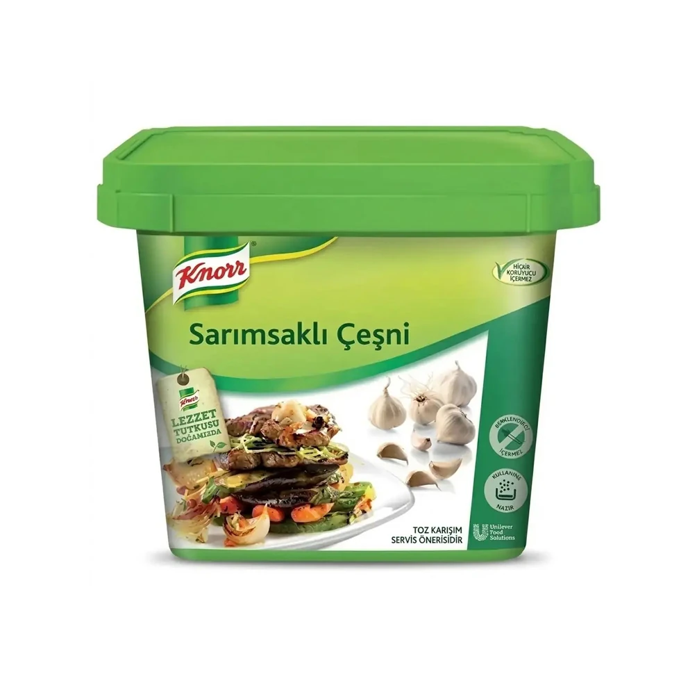 KNORR SARIMSAKLI ÇEŞNİ 6*750 GR