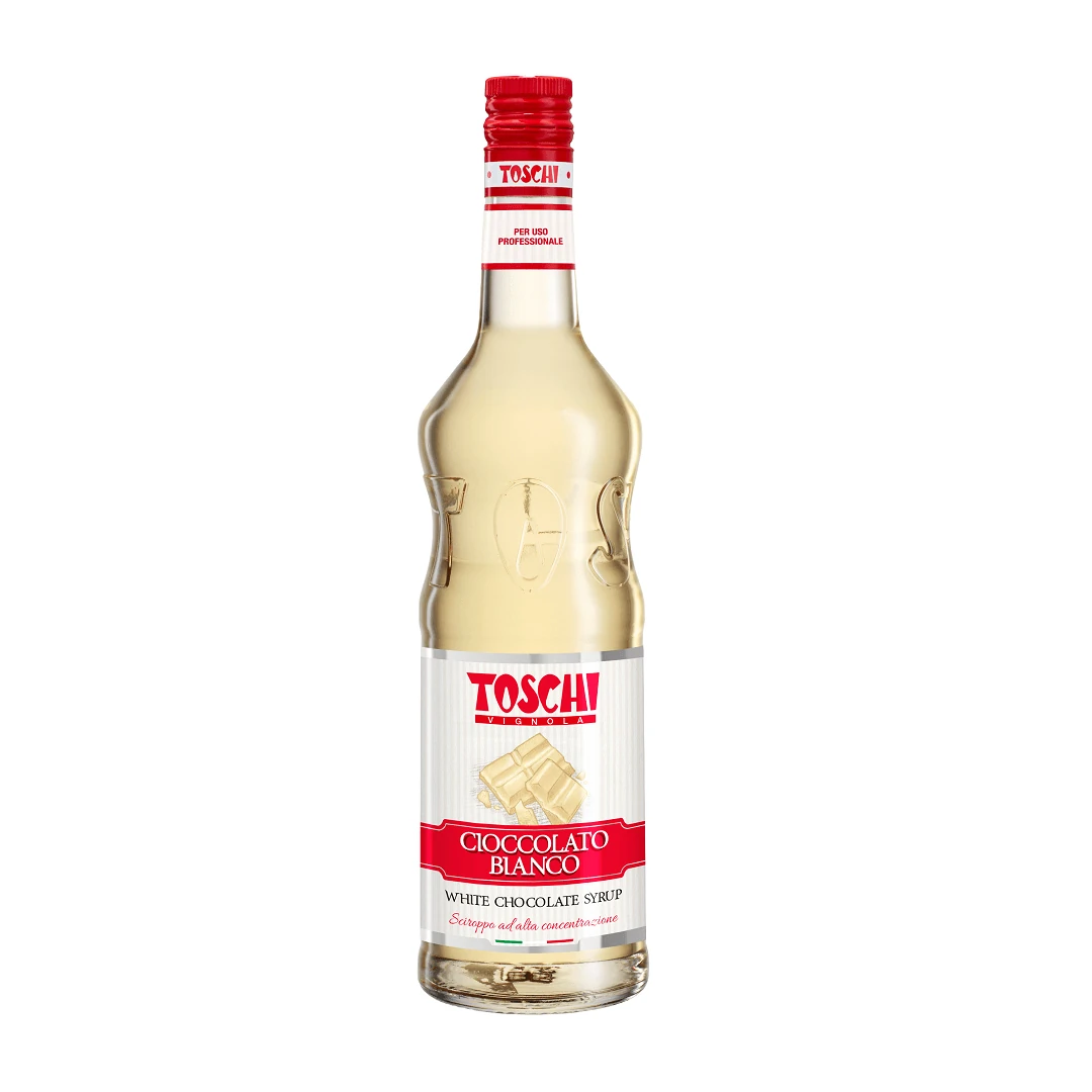 TOSCHI P84 BEYAZ ÇİKOLATA   ŞURUBU 1 LT(1,32 KG) * 6 D