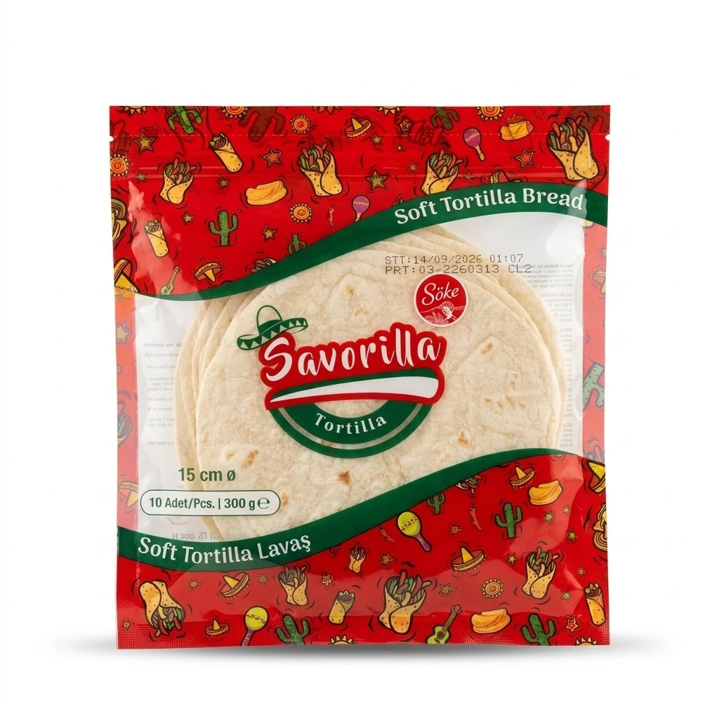 SAVORILLA TORTİLLA 15 CM (10 * 30 GR) 12 AD