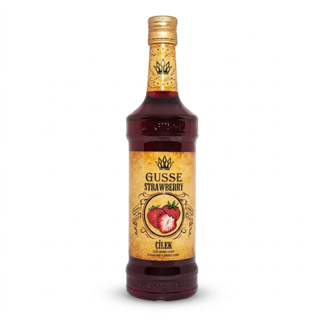 GUSSE SUGAR FREE ÇİLEK AROMALI KOKTEYL ŞURUP 700 ML