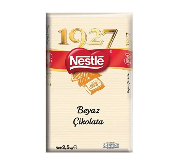 NESTLE 1927 KUVERTUR CHOCOLATE WHİTE 8*2,5 KG