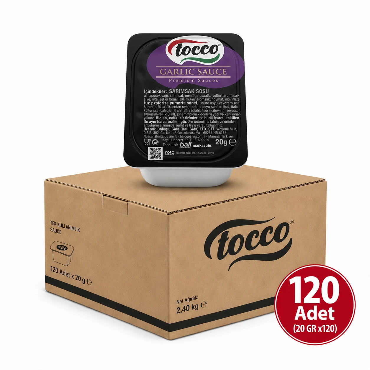 TOCCO GARLIC SOS KÜVET 20 GR *120 AD