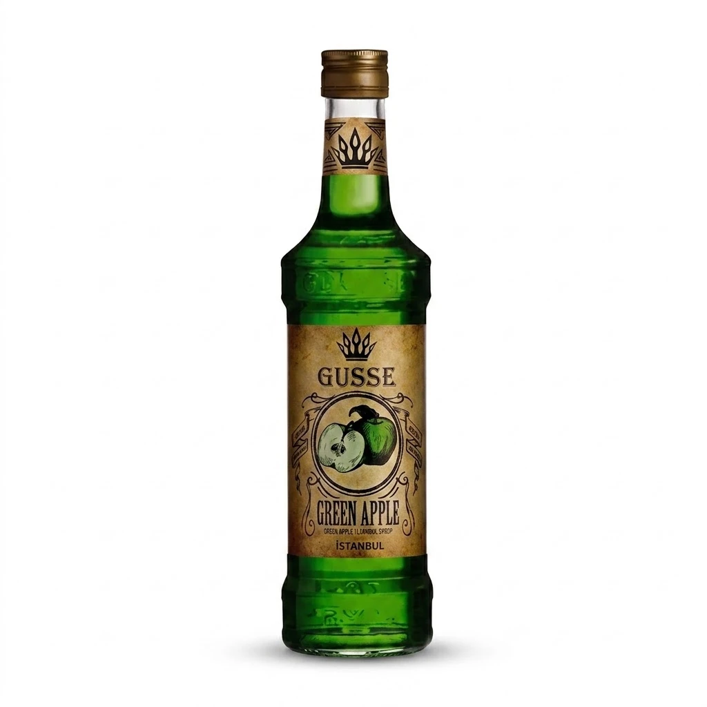 GUSSE YEŞİL ELMA AROMALI KOKTEYL ŞURUP 700 ML
