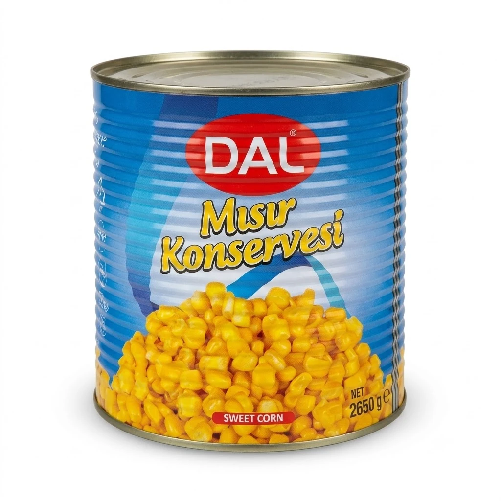 DAL MISIR KONSERVE 3 KG * 6 AD