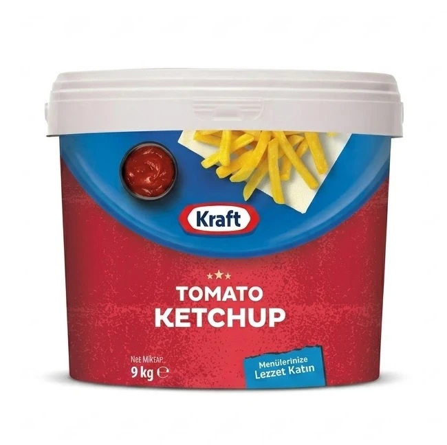 KRAFT KOVA KETÇAP 9 KG *2 AD