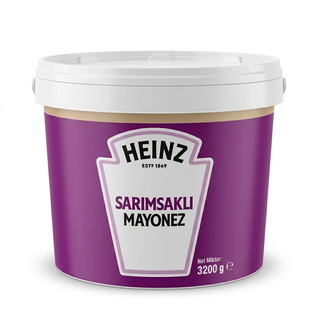 HEİNZ MAYONEZ SARIMSAKLI 3,2 KG * 2 ADET