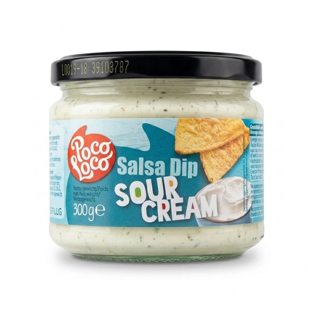 POCO LOCO SOUR CREAM SALSA 300 GR