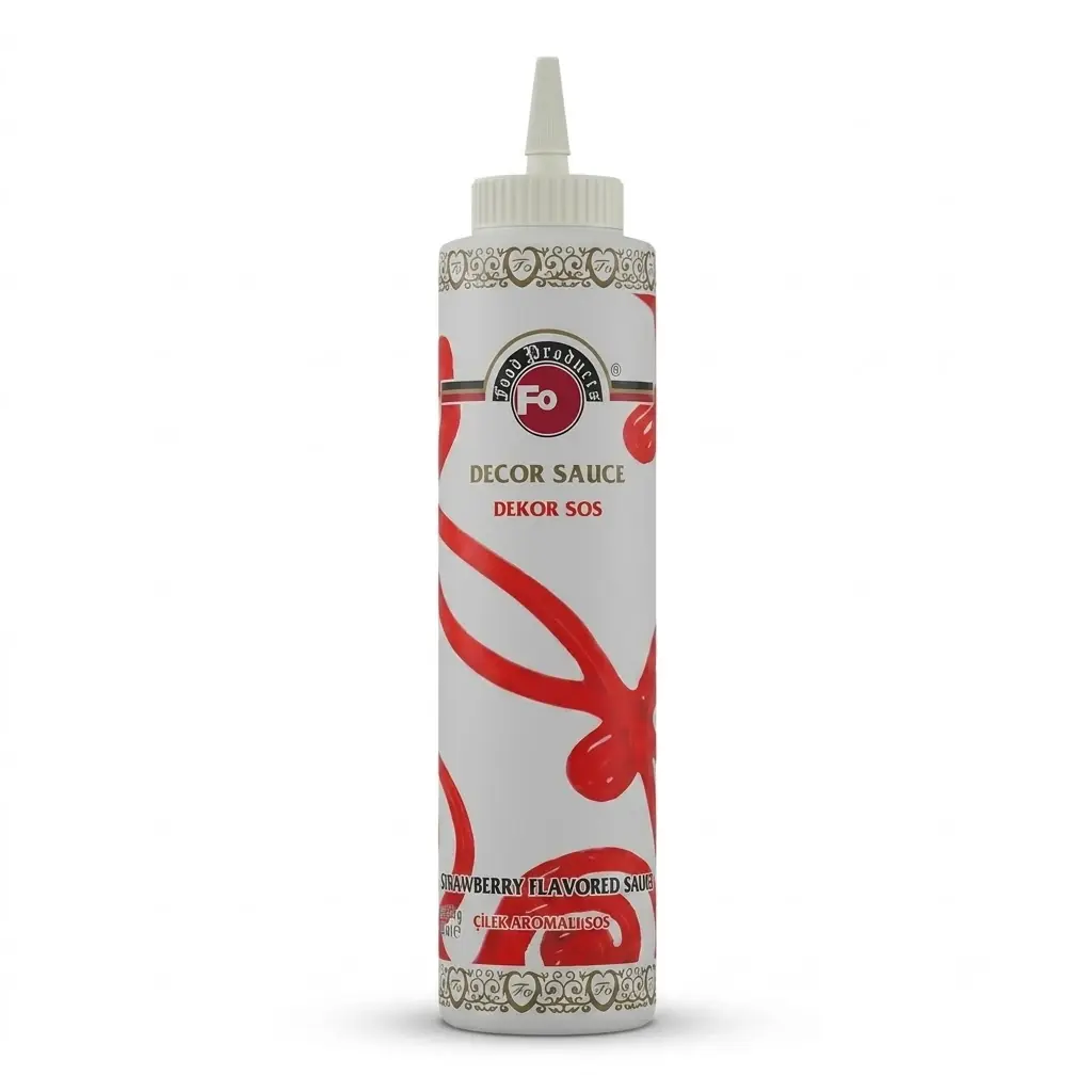 FO ÇİLEK AROMALI DEKOR SOSU 750 GR