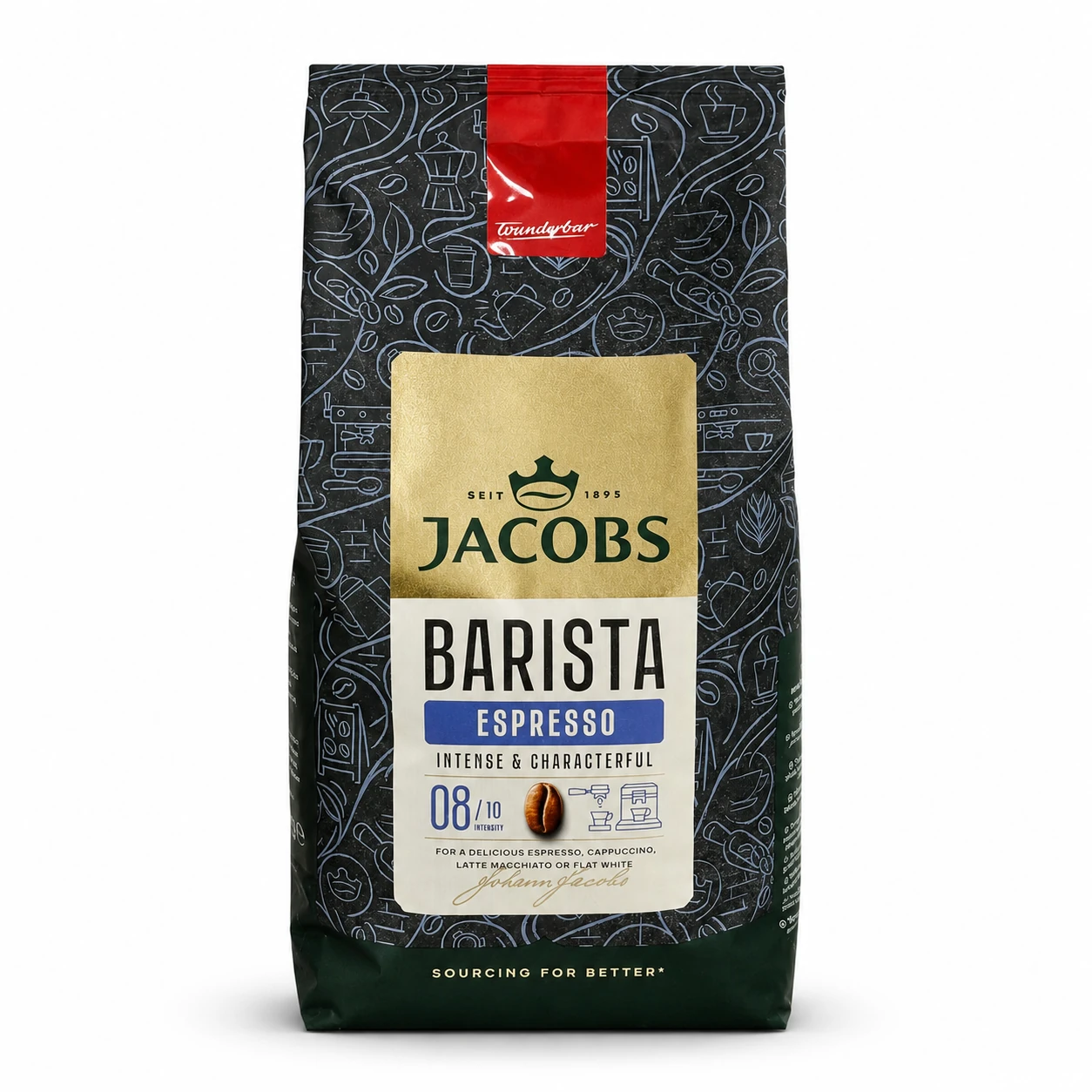 JACOBS BARİSTA ÇEKİRDEK 1 KG* 4 PK