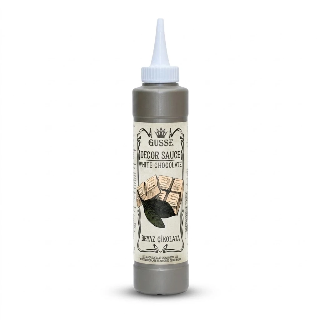 GUSSE BEYAZ ÇİKOLATA AROMALI DEKOR SOS 750 ML