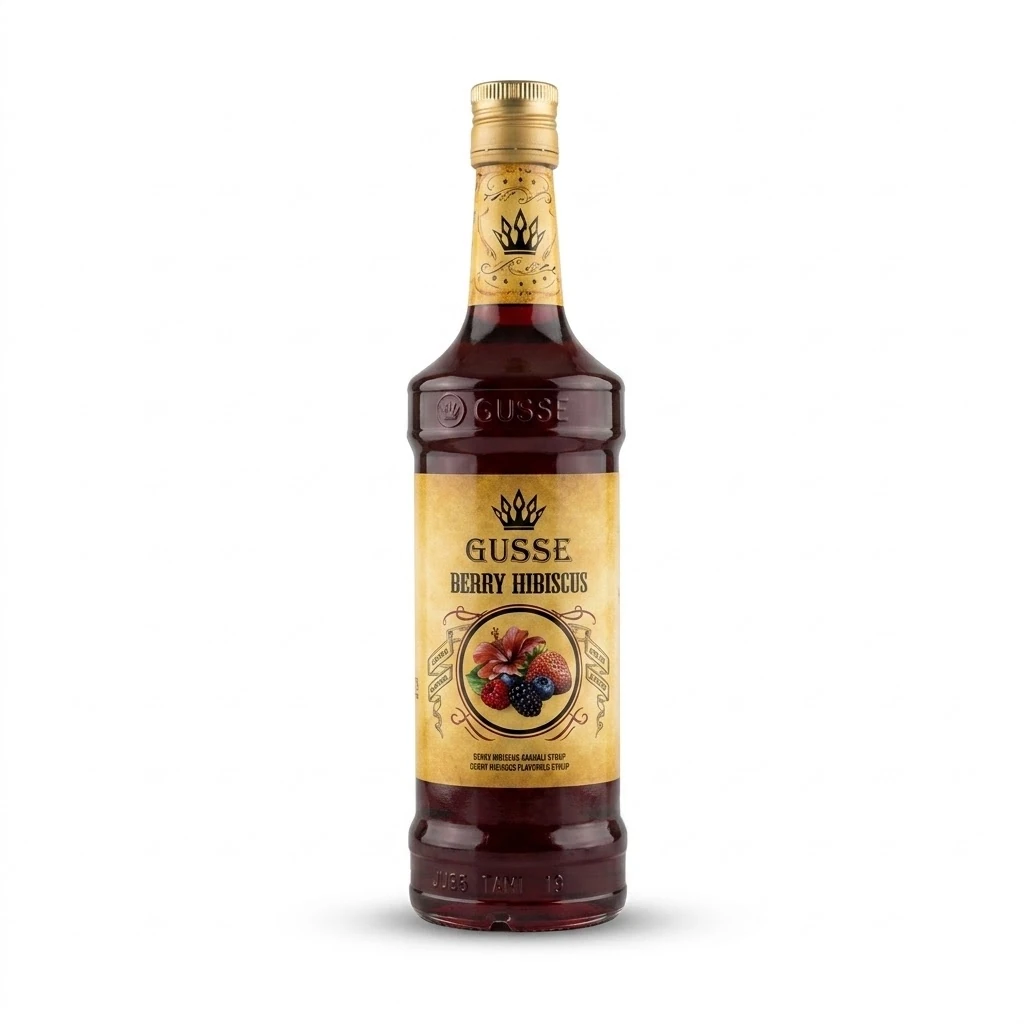 GUSSE BERRY HİBİSKUS AROMALI KOKTEYL ŞURUP 700 ML