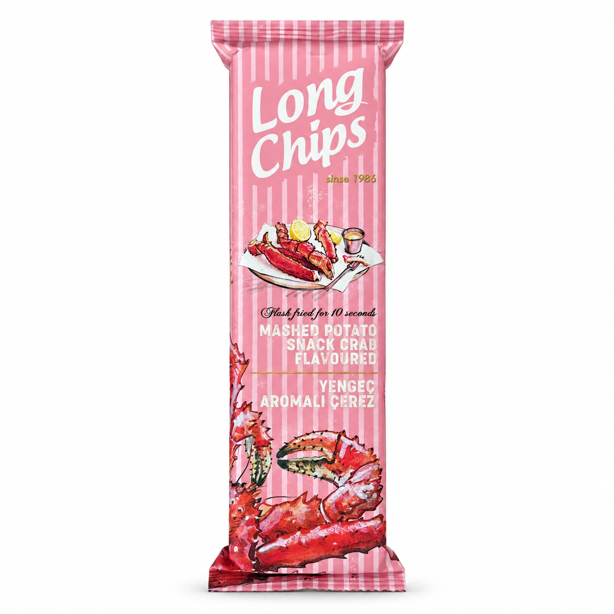 ORJİNAL YENGEÇ AROMALI ÇEREZ 75 GR* 20 AD LONG CHİPS