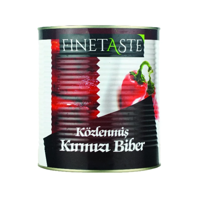 FINETASTE KÖZLENMİŞ KIRMIZI BİBER 2,95 KG *6 AD