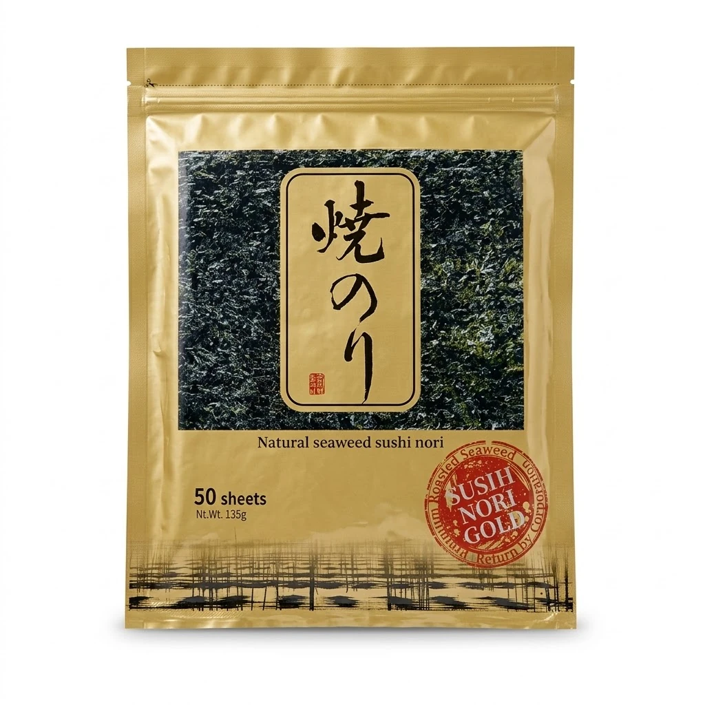 YAPRAK YOSUN YAKİ NORİ 50 YPR 135 GR * 80 PK SEA FOOD