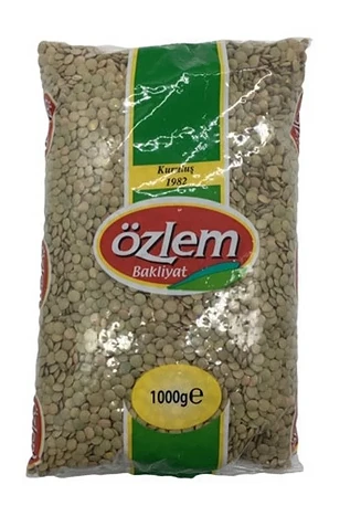 ÖZLEM YEŞİL MERCİMEK 1000 GR * 12 AD