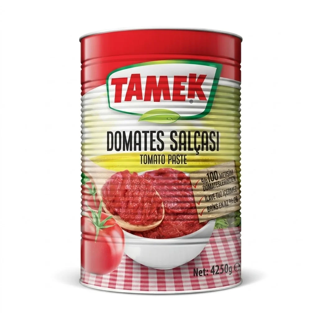 TAMEK DOMATES SALÇASI 4250 GR