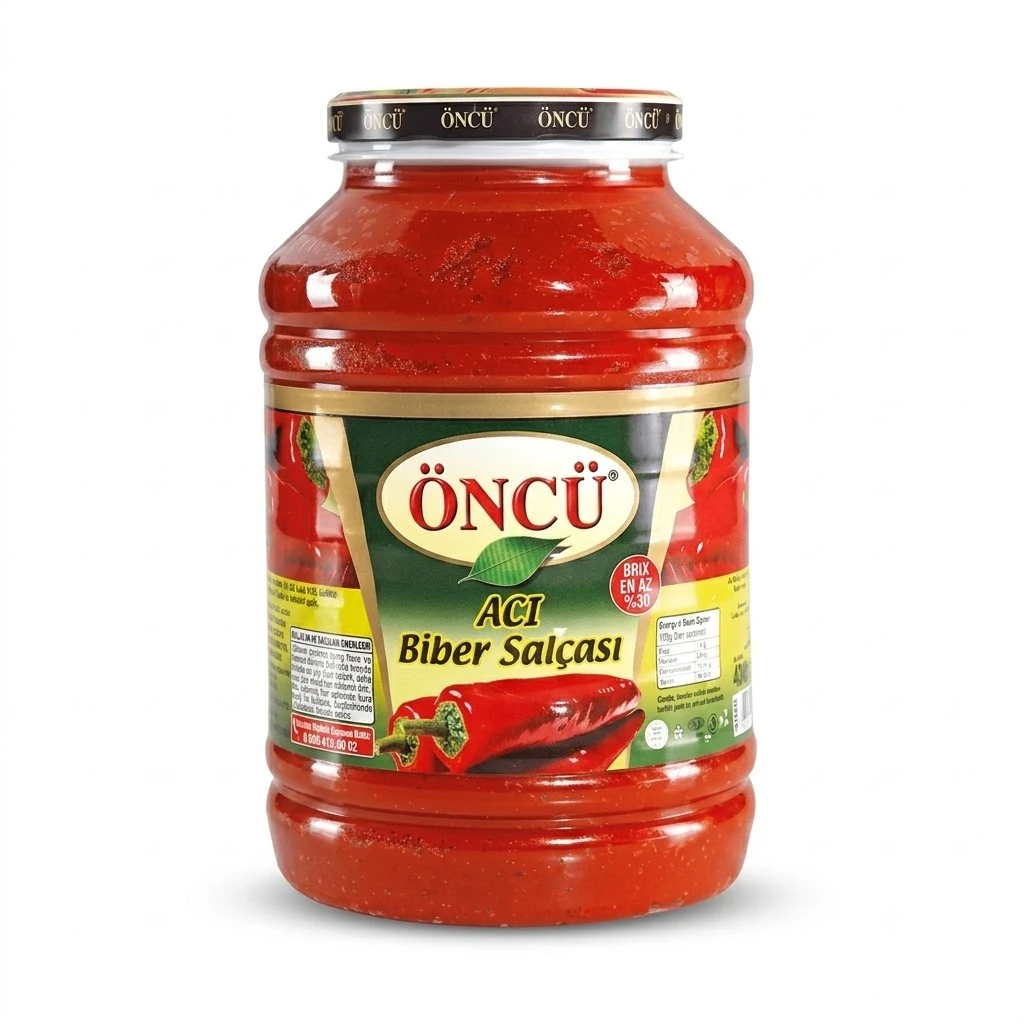 ÖNCÜ ACI BİBER SALÇASI 4300 GR * 4 AD