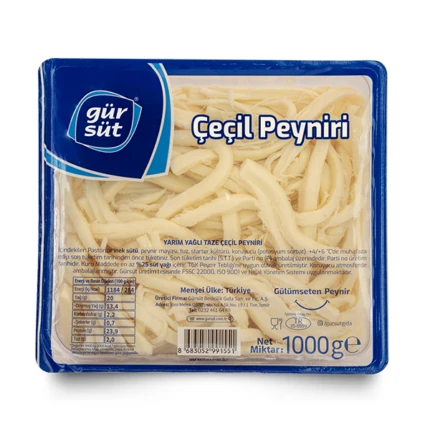 GÜRSÜT ÇEÇİL PEYNİRİ 1000 GR * 4 AD