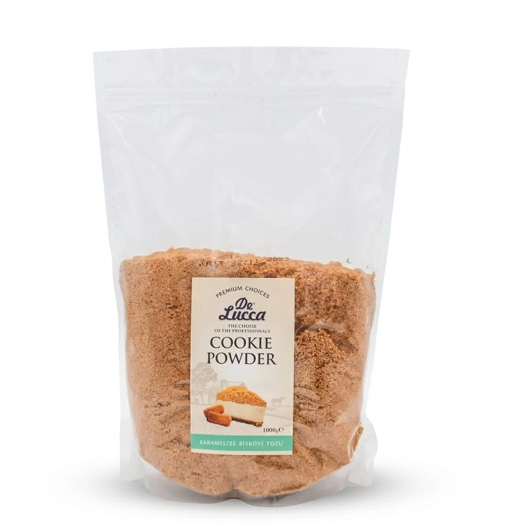 DE LUCCA KARAMELİZE BİSKÜVİ TOZU 1 KG * 6 AD