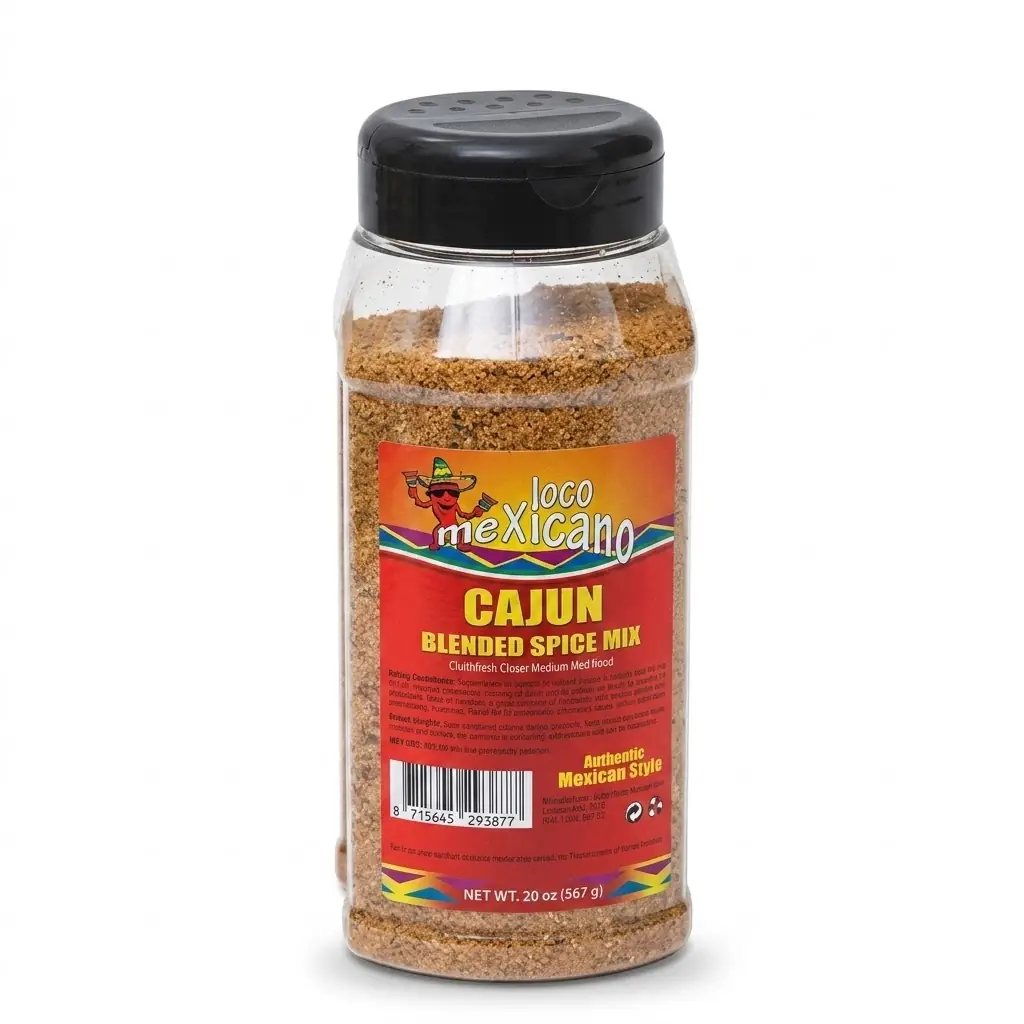 LOCO MEXİCANO CAJUN BLENDEND SPİCE MİX 567GR*6