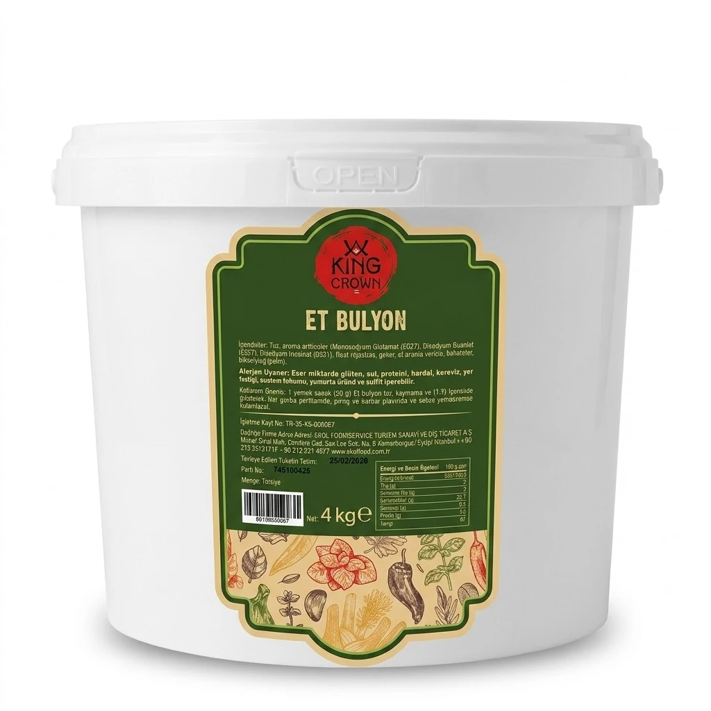 KİNG CROWN ET BULYON 4 KG * 1 AD