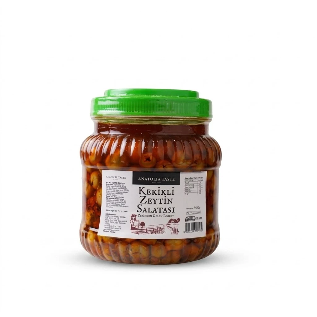 KEKİKLİ ZEYTİN SALATASI 1,4 KG * 6 AD