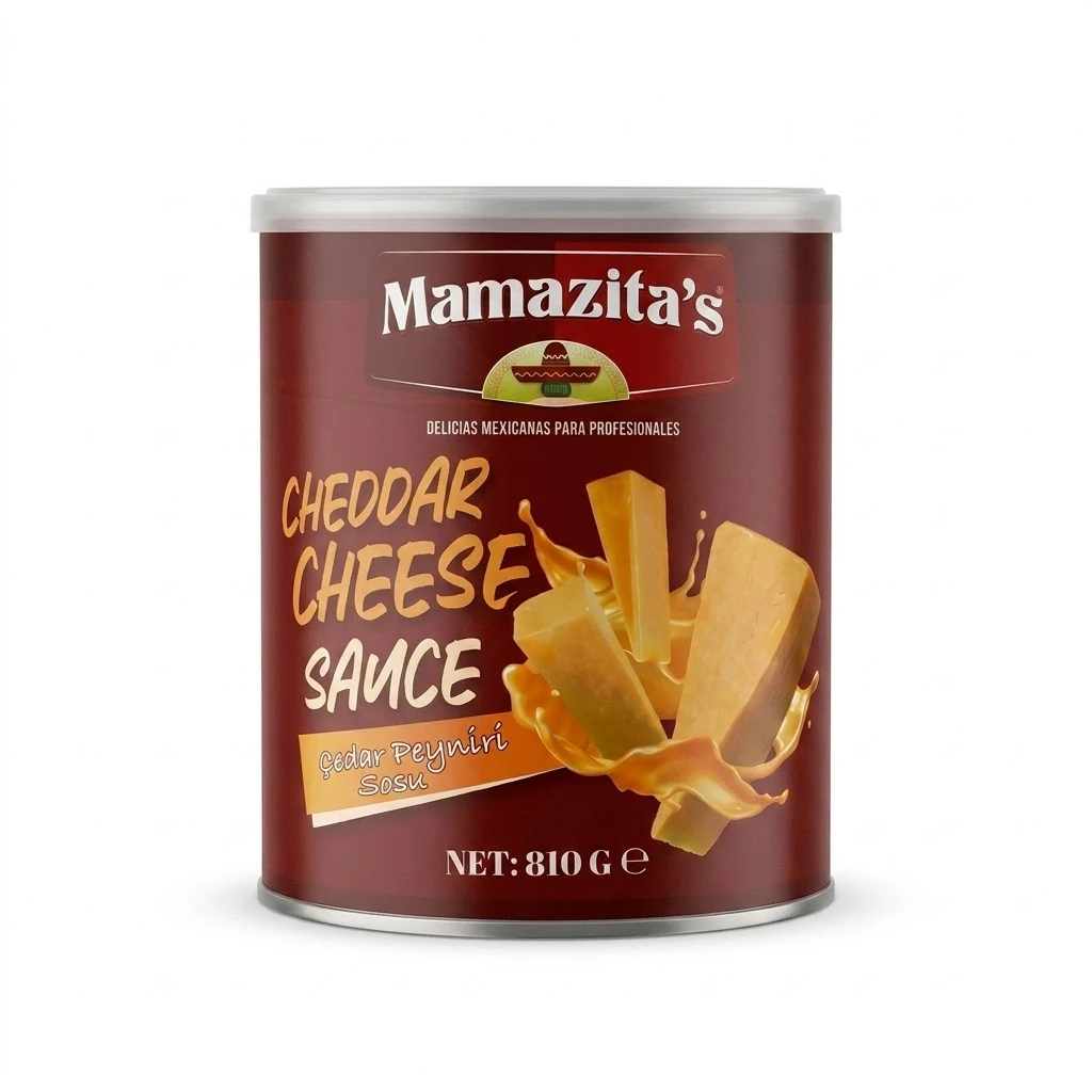 MAMAZİTAŞ CHEDDAR SOS 810 GR*12 AD