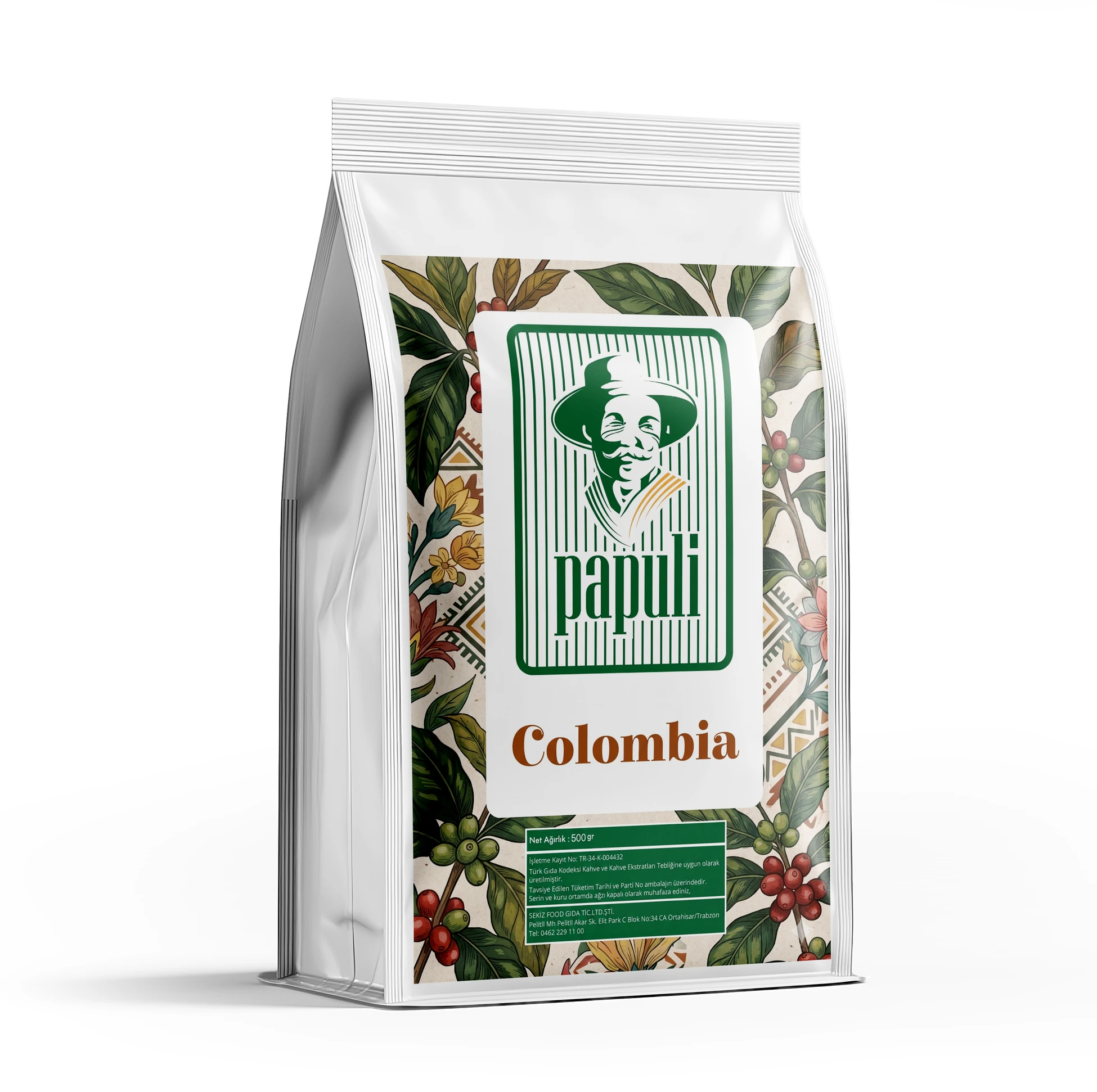 PAPULİ COLOMBİA 250 GR