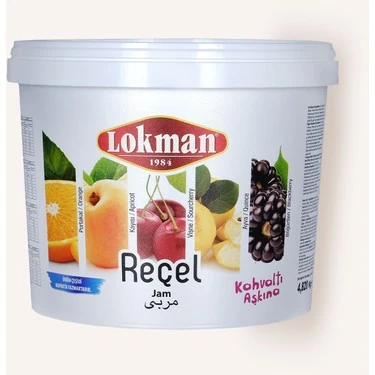 LOKMAN GÜL REÇELİ 5/1 KOVA %45