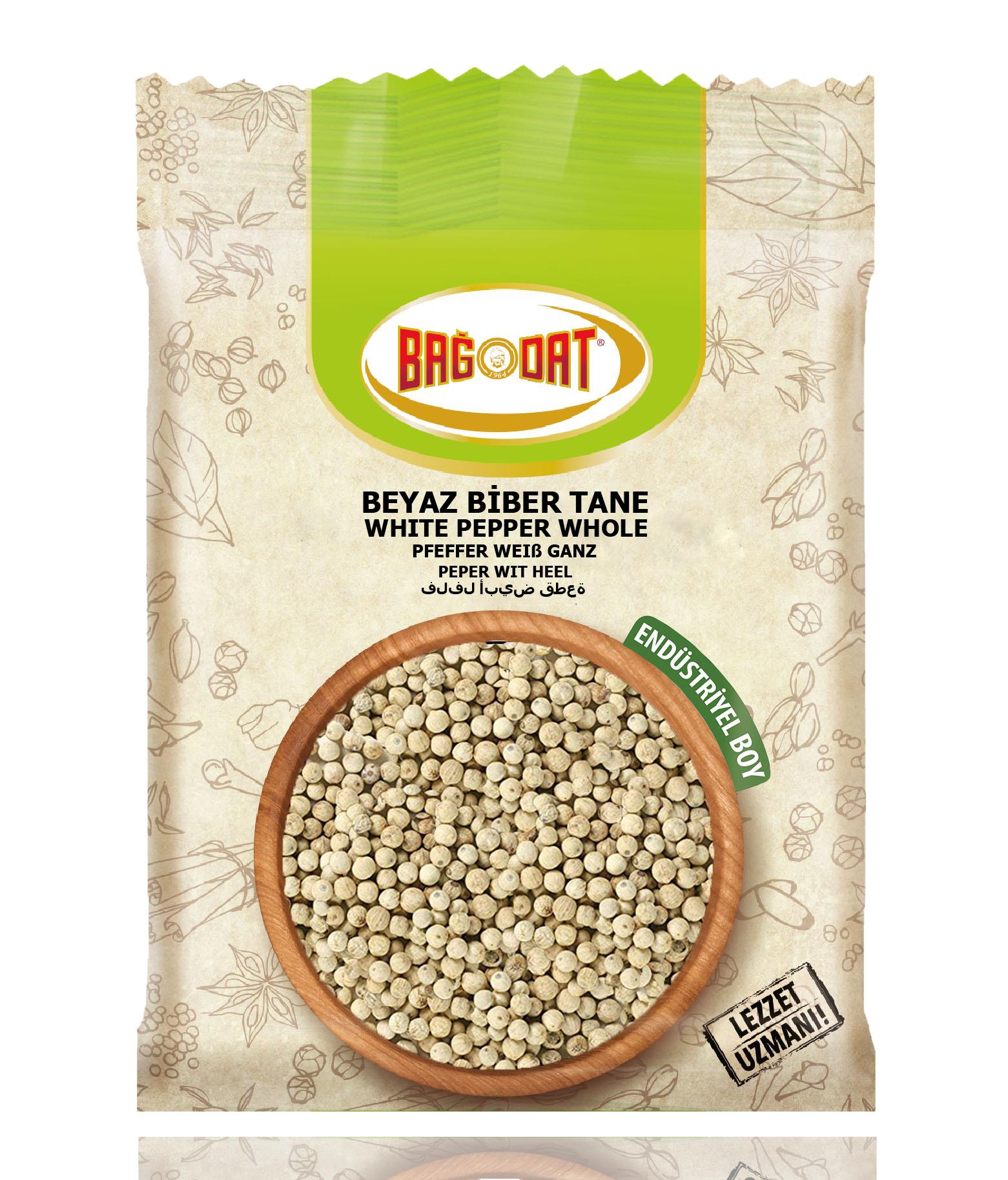 BAĞDAT KARABİBER BEYAZ TANE 1000 GR