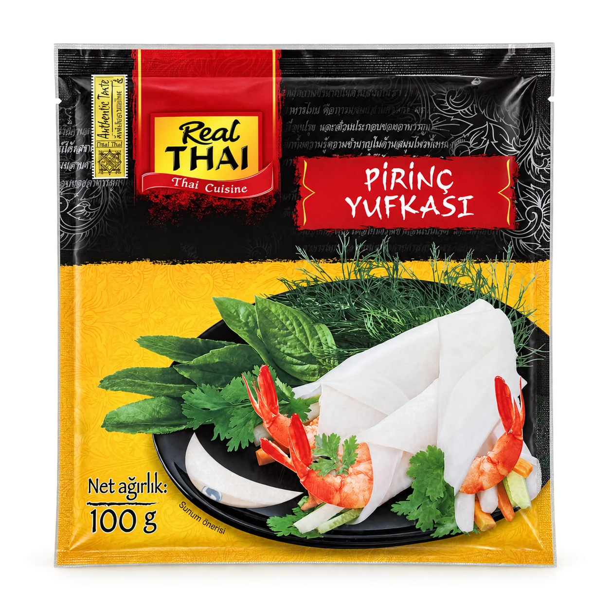 PİRİNÇ YUFKASI ( RİCE PAPER ) 22CM 100 GR * 24 AD